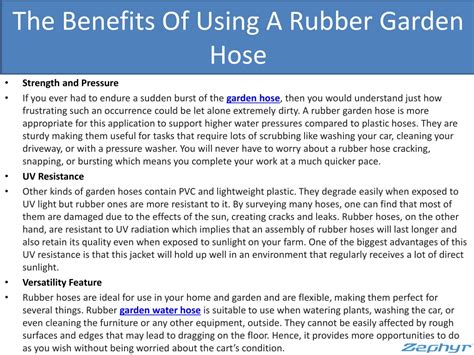 Benefits Of Using Hose