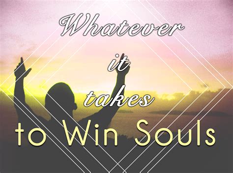 benefits of winning souls for god