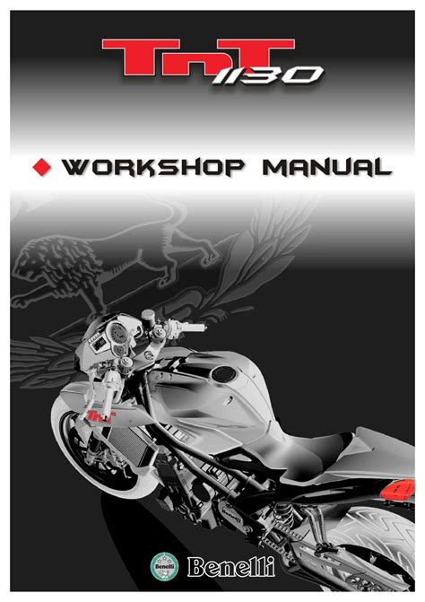 Benelli Tnt 1130 Workshop Manual Pdf Download 