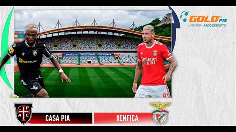 benfica vs casa pia ao vivo