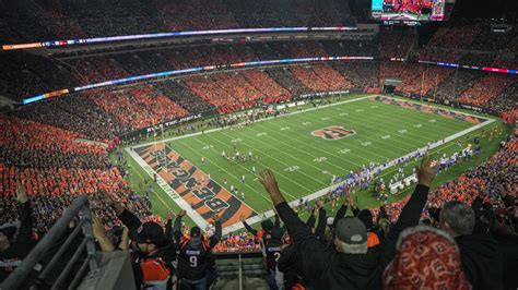 bengals stripe the stadium