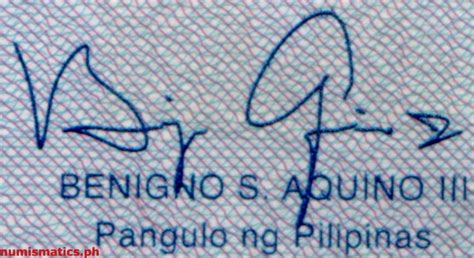 benigno aquino iii signature