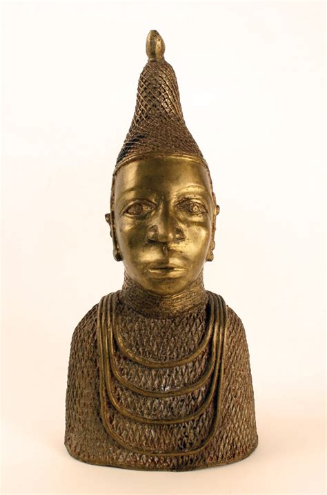Benin Bronze Statue