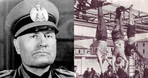 benito mussolini after death