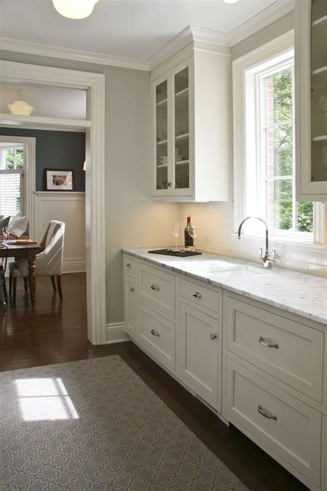 Benjamin Moore Annapolis Gray Kitchen / Try benjamin moore