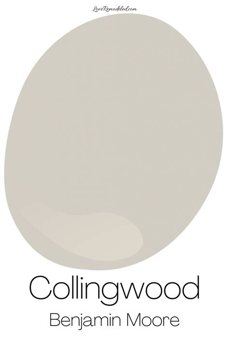 benjamin moore collingwood paint