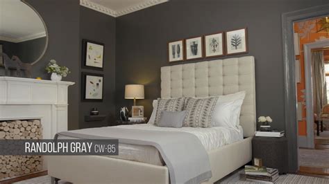 GUEST ROOM/ WALLS STONINGTON GRAY BY BEN MOORE Bed decor