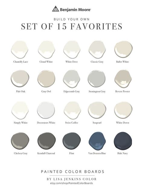 Benjamin Moore Paint Sample Sheets