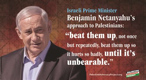 benjamin netanyahu quotes on palestine