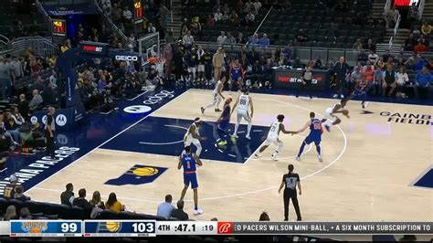 bennedict mathurin vs knicks