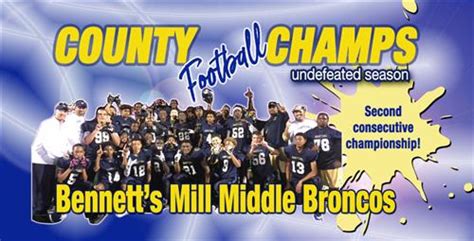 bennett's mill middle school football