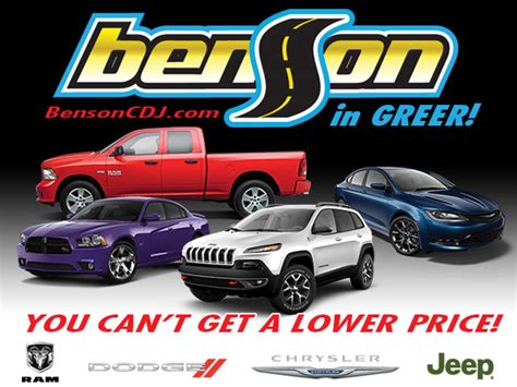 benson chrysler dodge jeep ram cars