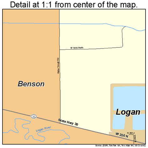 Benson Utah Map