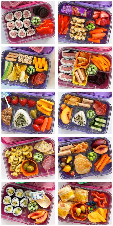 Bento Box Lunch Ideas For Work or School Downshiftology