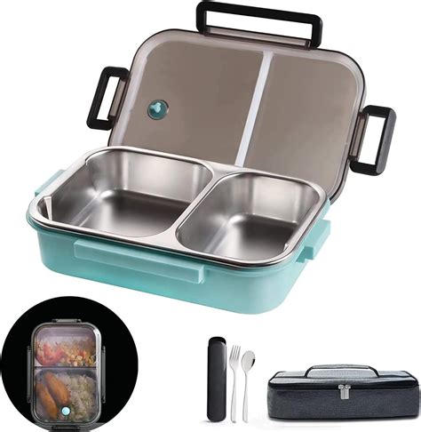 Insulated Lunch Box 3 Layer Student Adult Bento Box Large Capacity