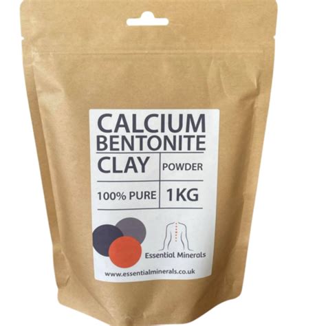 Internal CALCIUM Bentonite Clay Detox Drink Mix 1KG High Quality Food