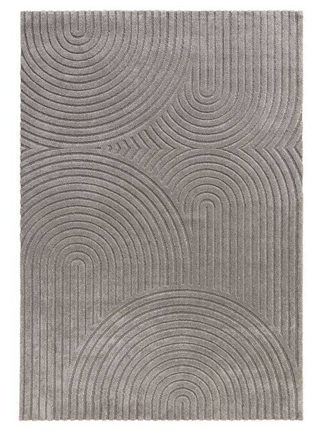 Fell Teppich Benuta Dave 60006826 grau (Läufer) Raum Quadrat