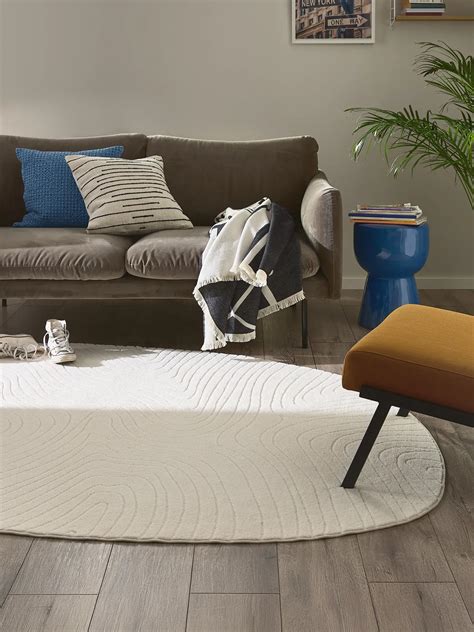 Benuta Teppiche Teppich rund Gazania Gelb ø 200 cm rund