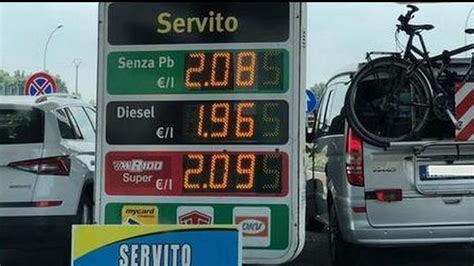benzina prezzi
