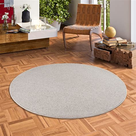 Hochflor Teppich Grau Wohnzimmer Orientalisches Muster Berber Stil
