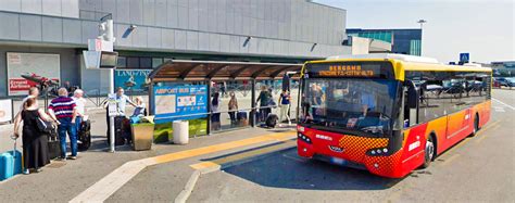 bergamo airport bus to bergamo train station