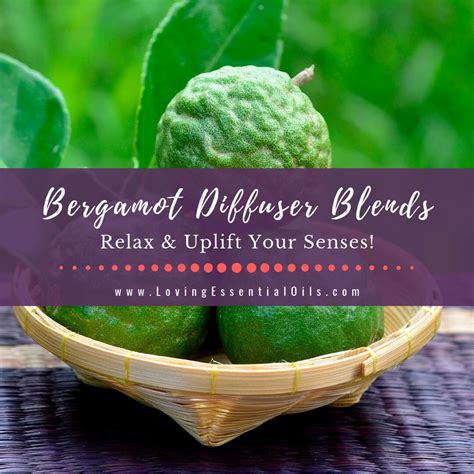 bergamot essential oil diffuser