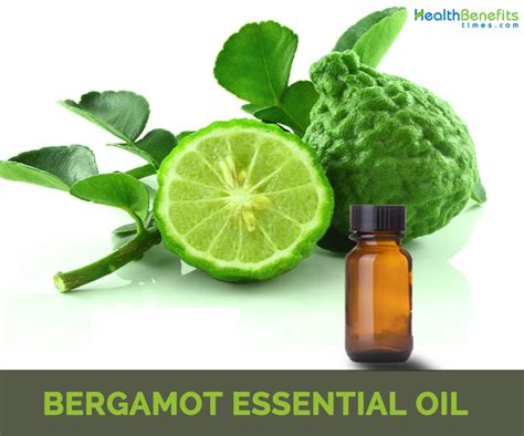 bergamot essential oil scientific name