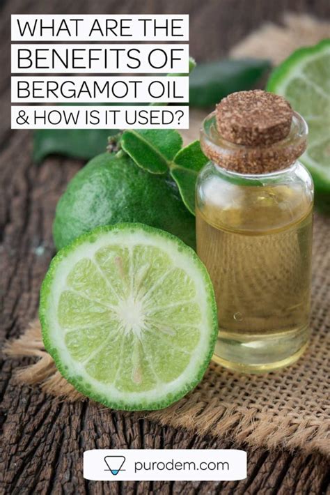 bergamot essential oil uses skin