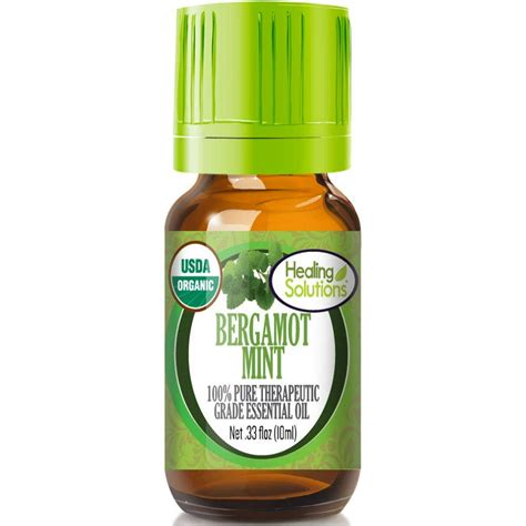 bergamot mint essential oil properties