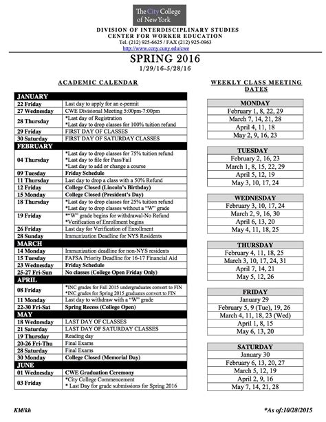 bergen community college semester schedule