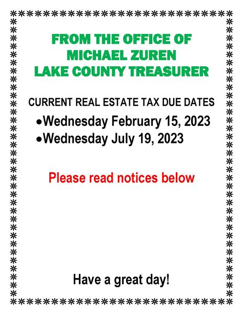 bergen county nj real estate tax due dates