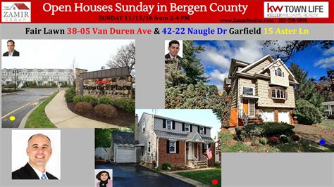 bergen county open houses