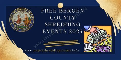 bergen county paper shredding 2024