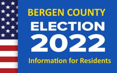 bergen county voting info