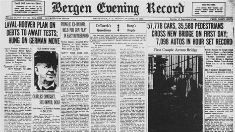 bergen record obituary