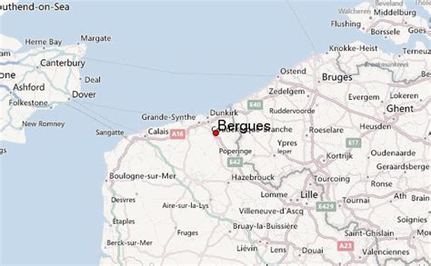 Bergues Carte de la ville par Jacob van Deventer (1550) Westhoekpedia