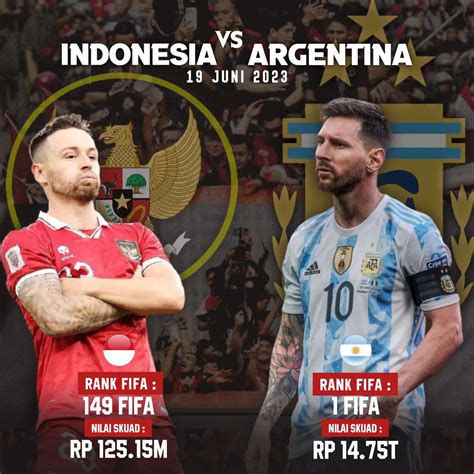 berita bola indonesia vs argentina