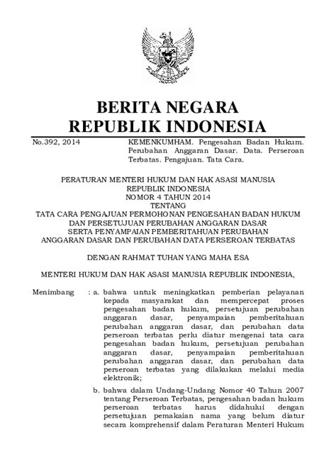 berita negara republik indonesia adalah