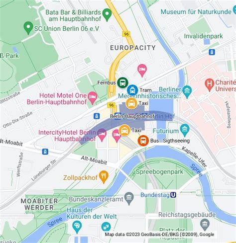 berlin hauptbahnhof google maps