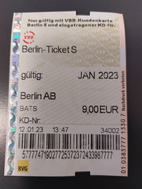 berlin s ticket preis