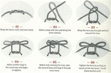 berluti knot method