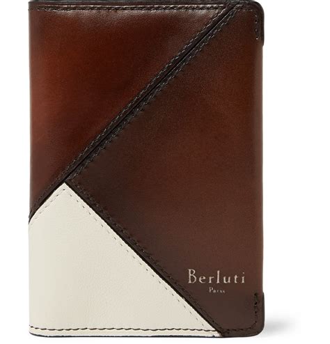 berluti patchwork wallet