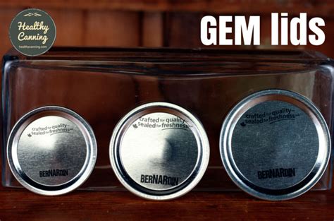 Bernardin Gem Canning Lids