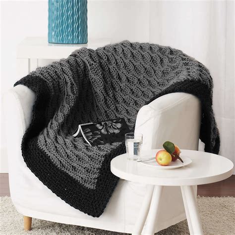 Bernat Quick And Easy Blanket
