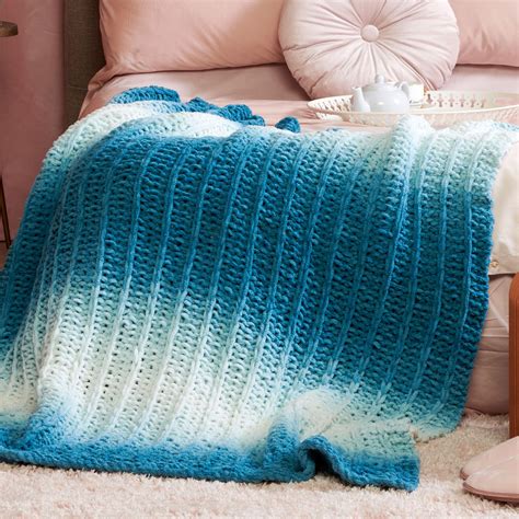 Bernat Yarn Knit Blanket Pattern