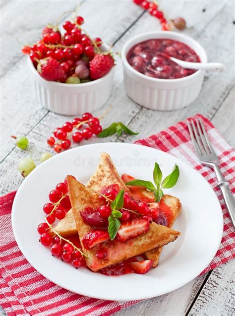 Berries Jam Breakfast