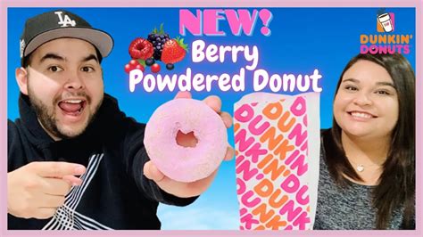 Dunkin’ Has Berry Powdered Donuts And New Refreshers Simplemost