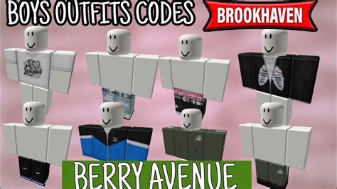 berry avenue codes boy kid