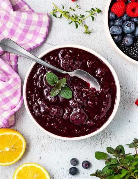 Berry Compote Vegan