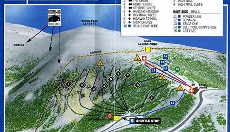 I Made A Trail Map For Berthoud Pass A Defunct Ski Resort That Today Offers Some Of The Most Accessible Backcountry In Colorado Backcountry